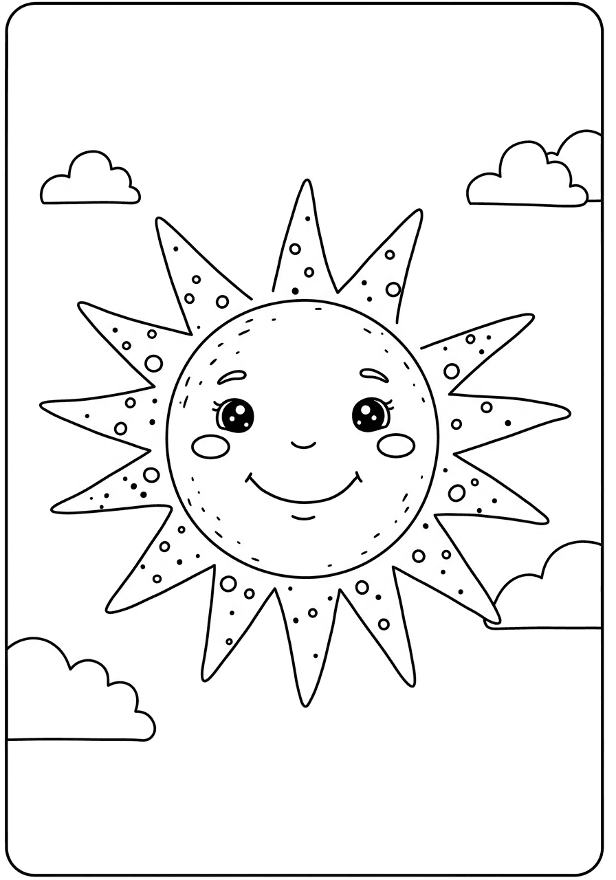 Simple sun