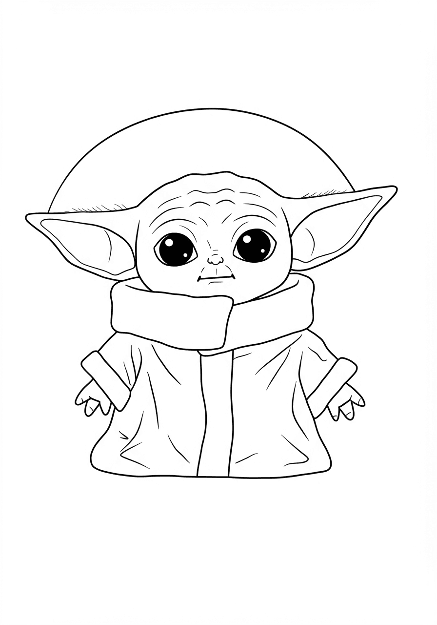 Baby Yoda simple