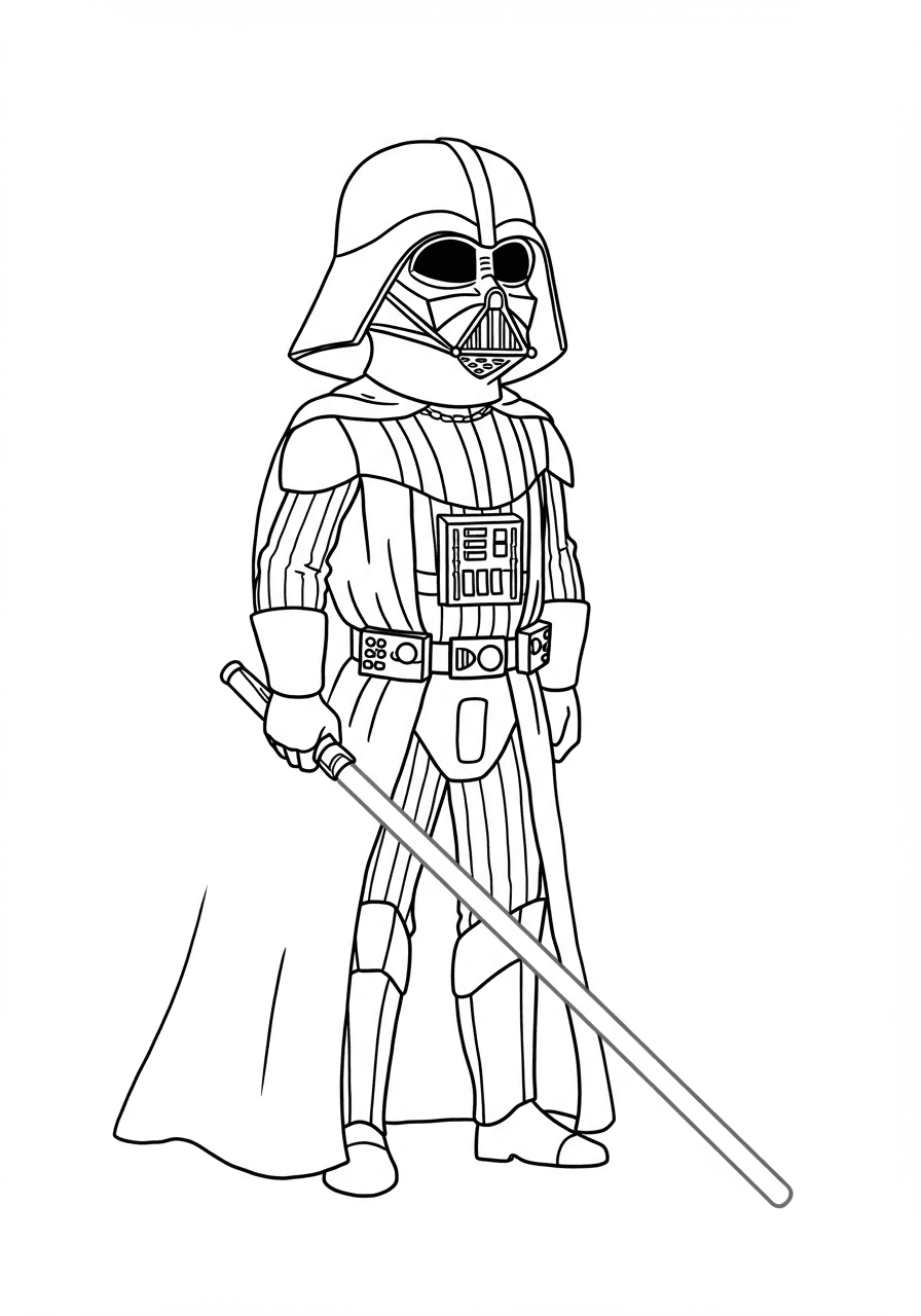 Darth Vader simple pose
