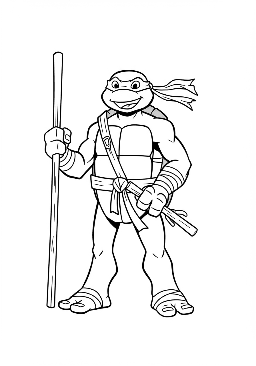 Donatello simple pose