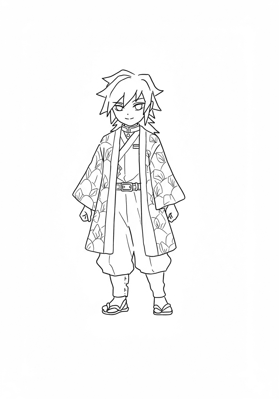 Giyu Tomioka simple pose