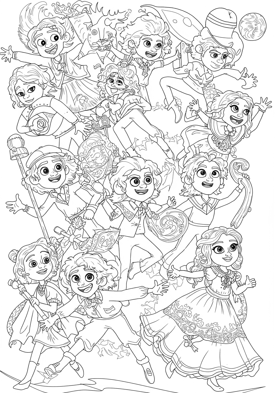 Intricate Camilo transformation montage