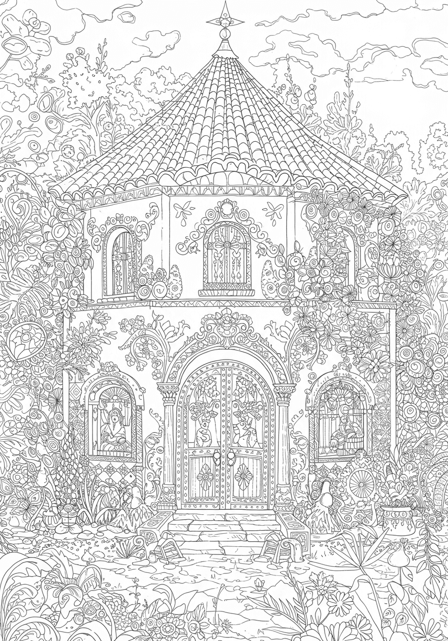 Intricate Casita architecture