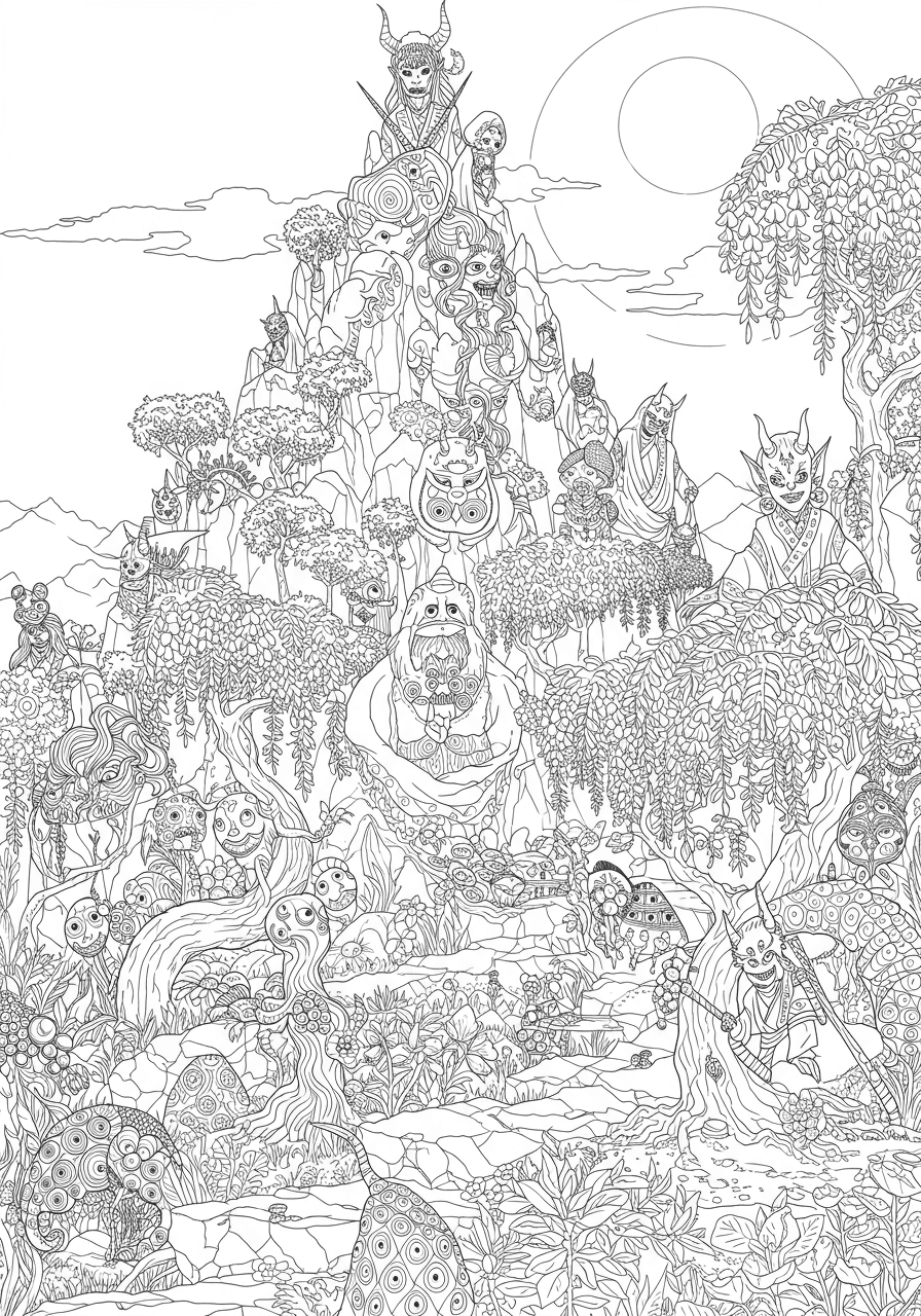 Intricate Final Selection mountain