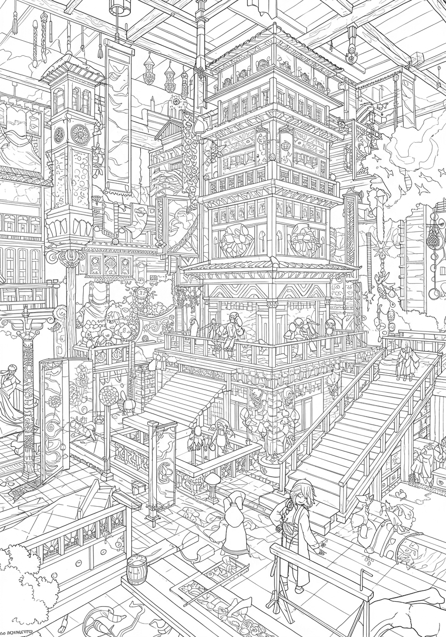 Intricate Infinity Castle