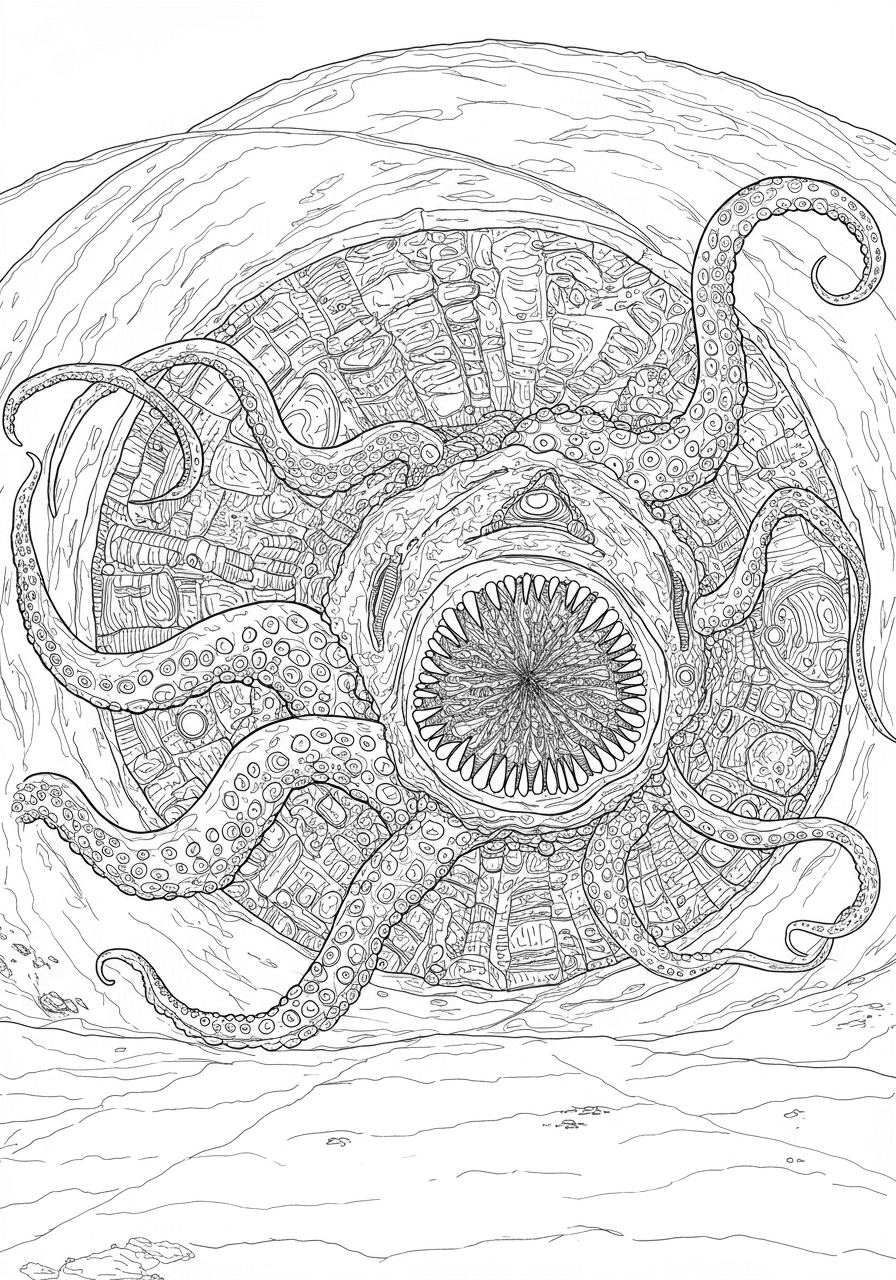 Intricate Sarlacc Pit