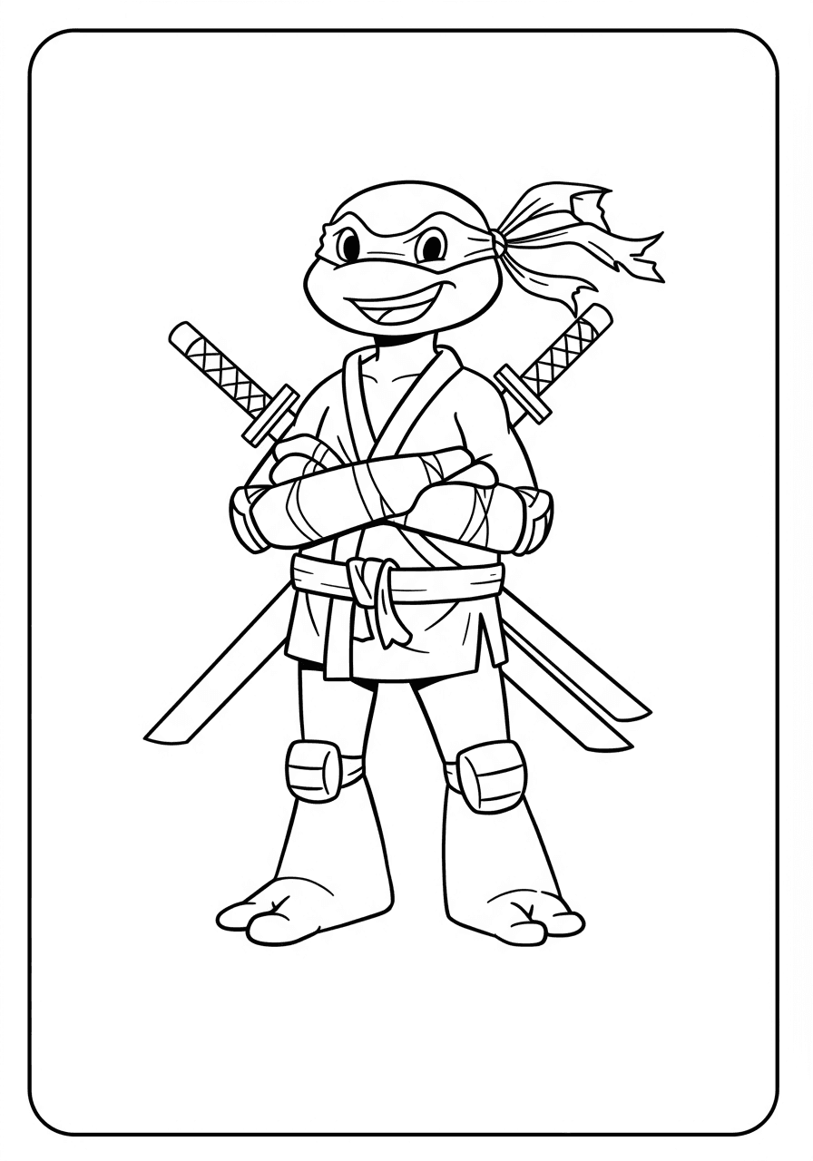 Leonardo simple pose