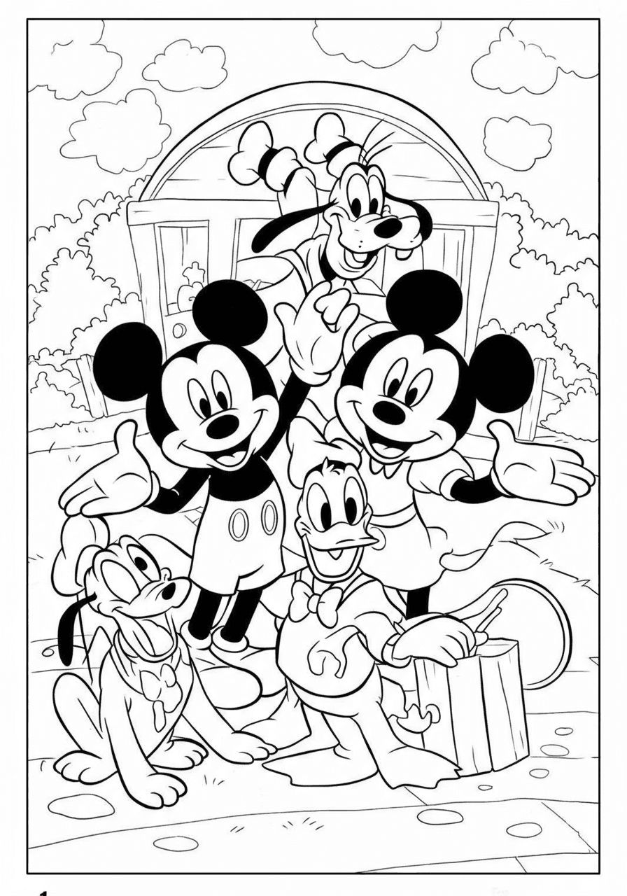 Mickey Mouse Clubhouse friends