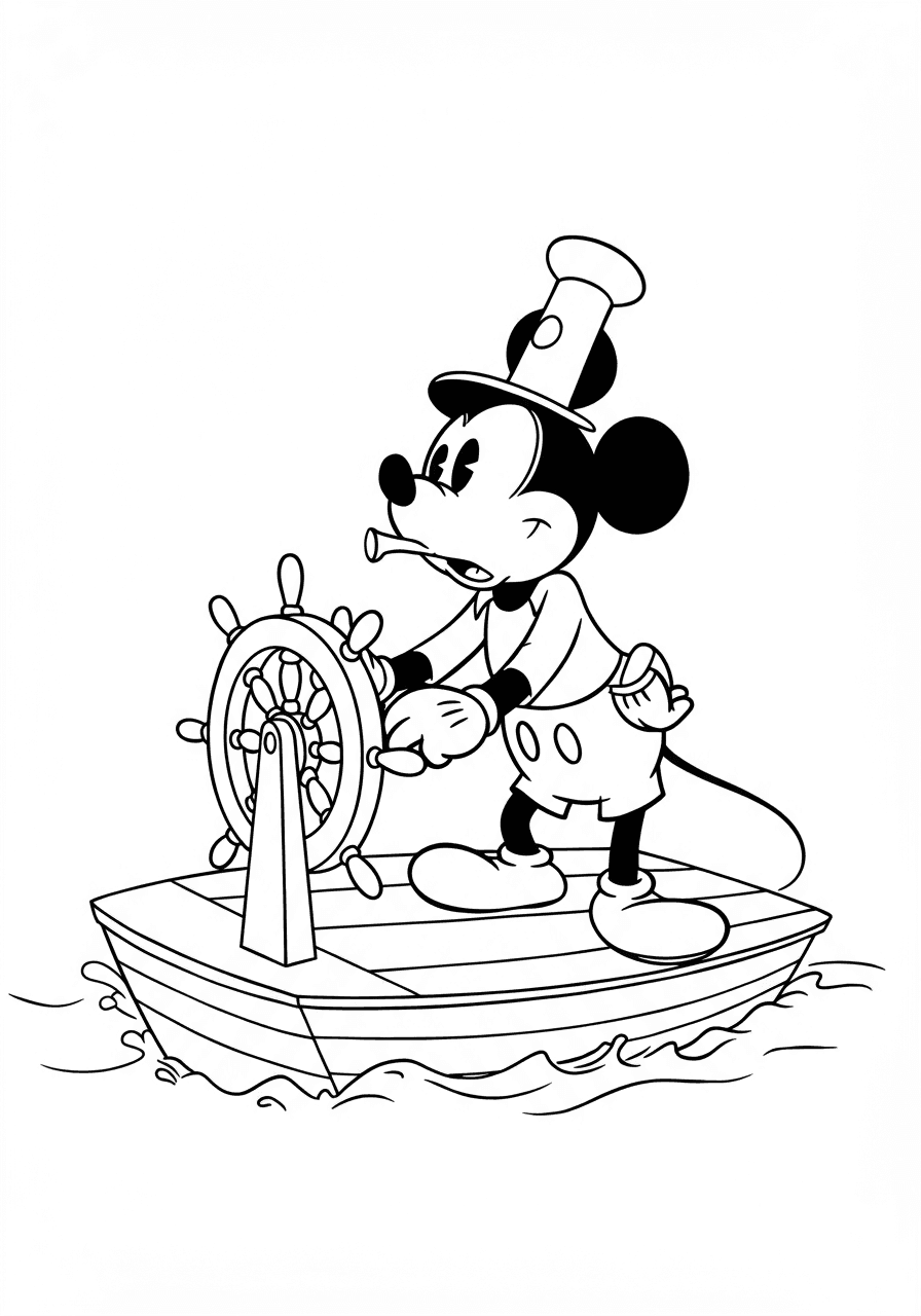 Mickey Mouse Steamboat Willie