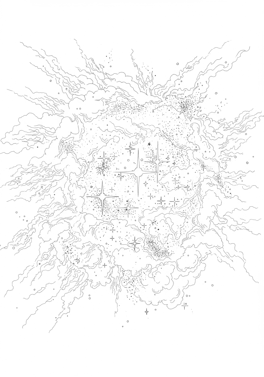 Nebula cloud formation