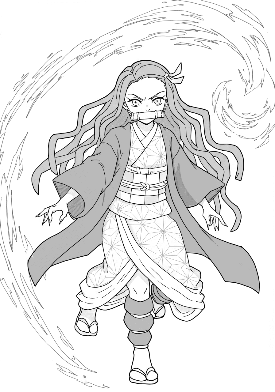 Nezuko Kamado demon form