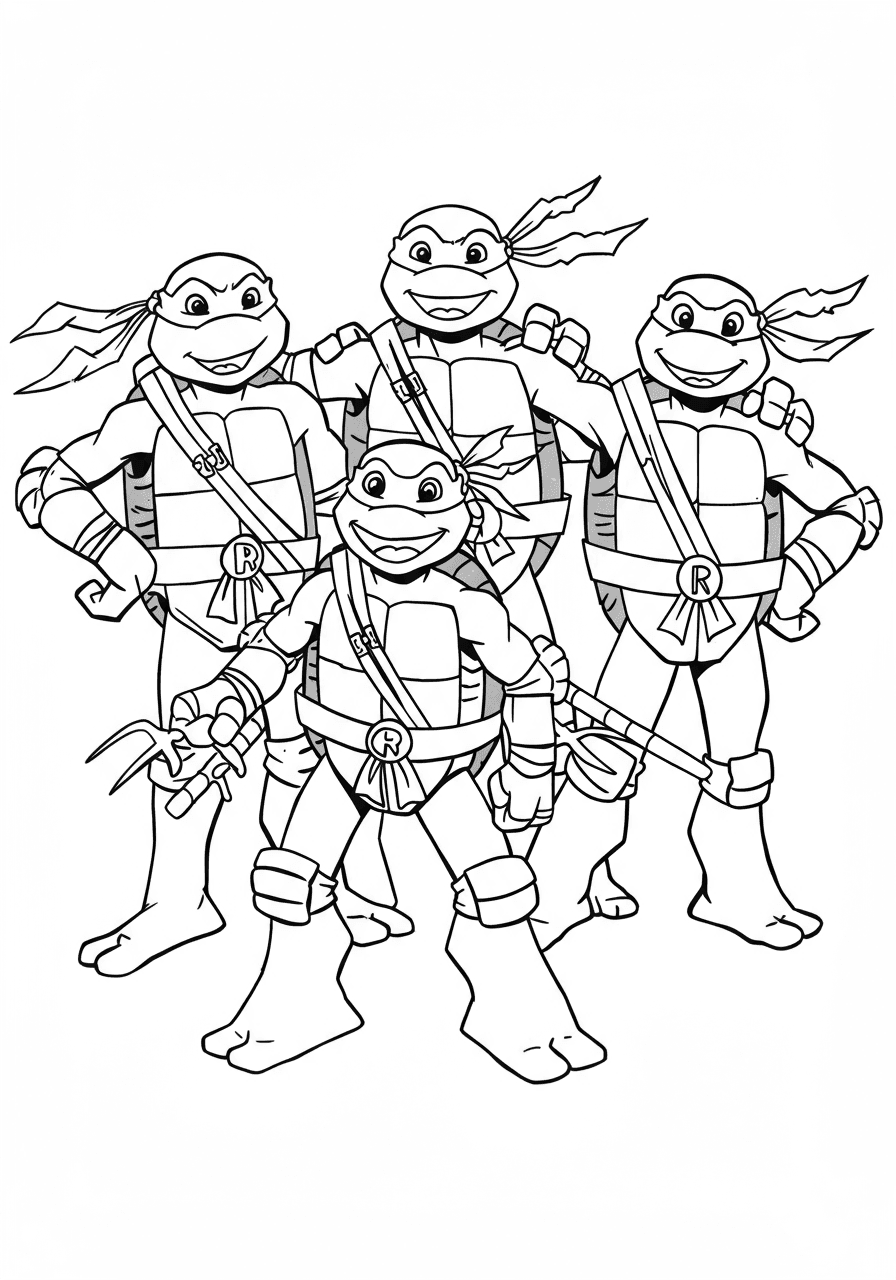 TMNT group simple