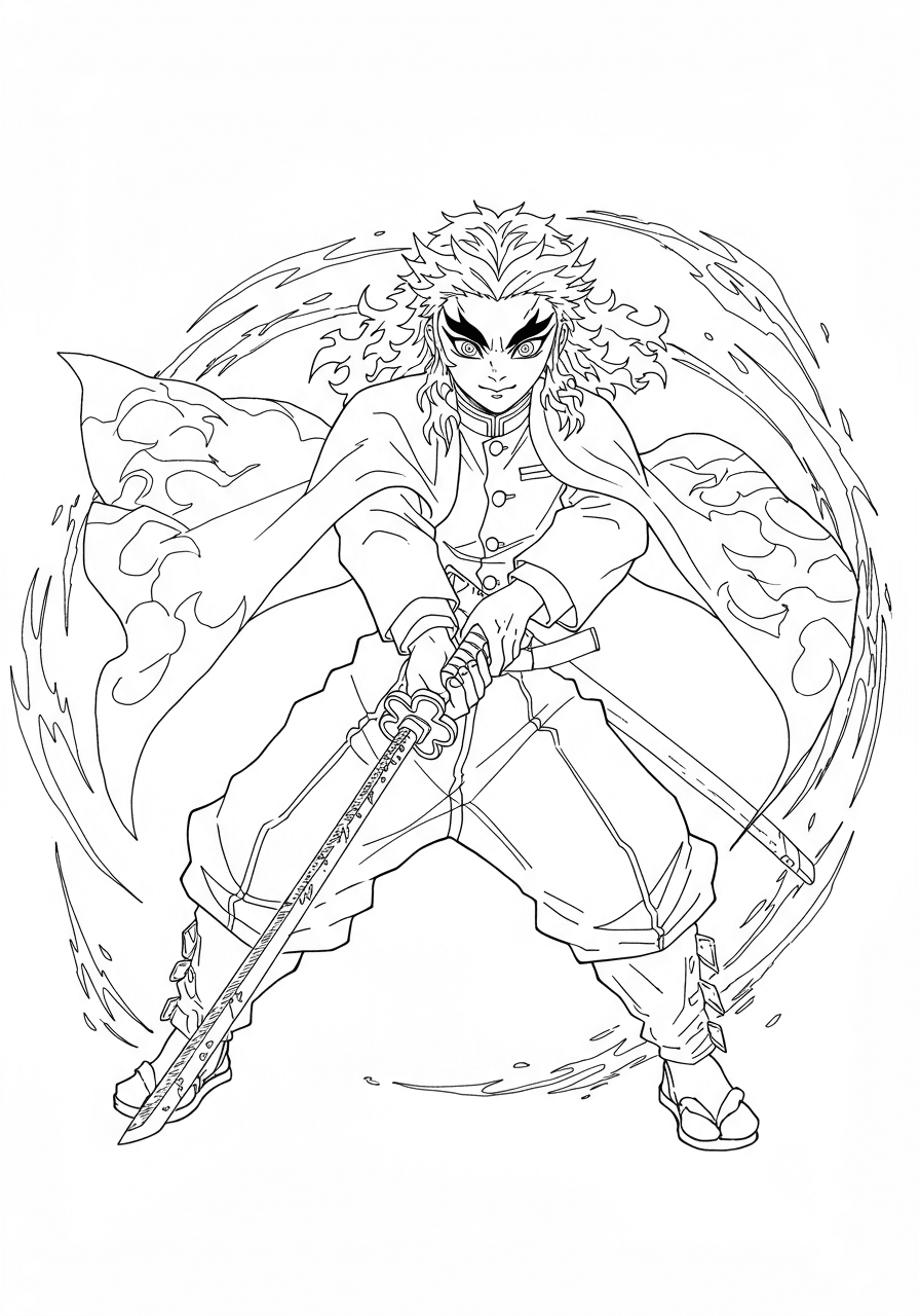 Rengoku Kyojuro Flame Pillar