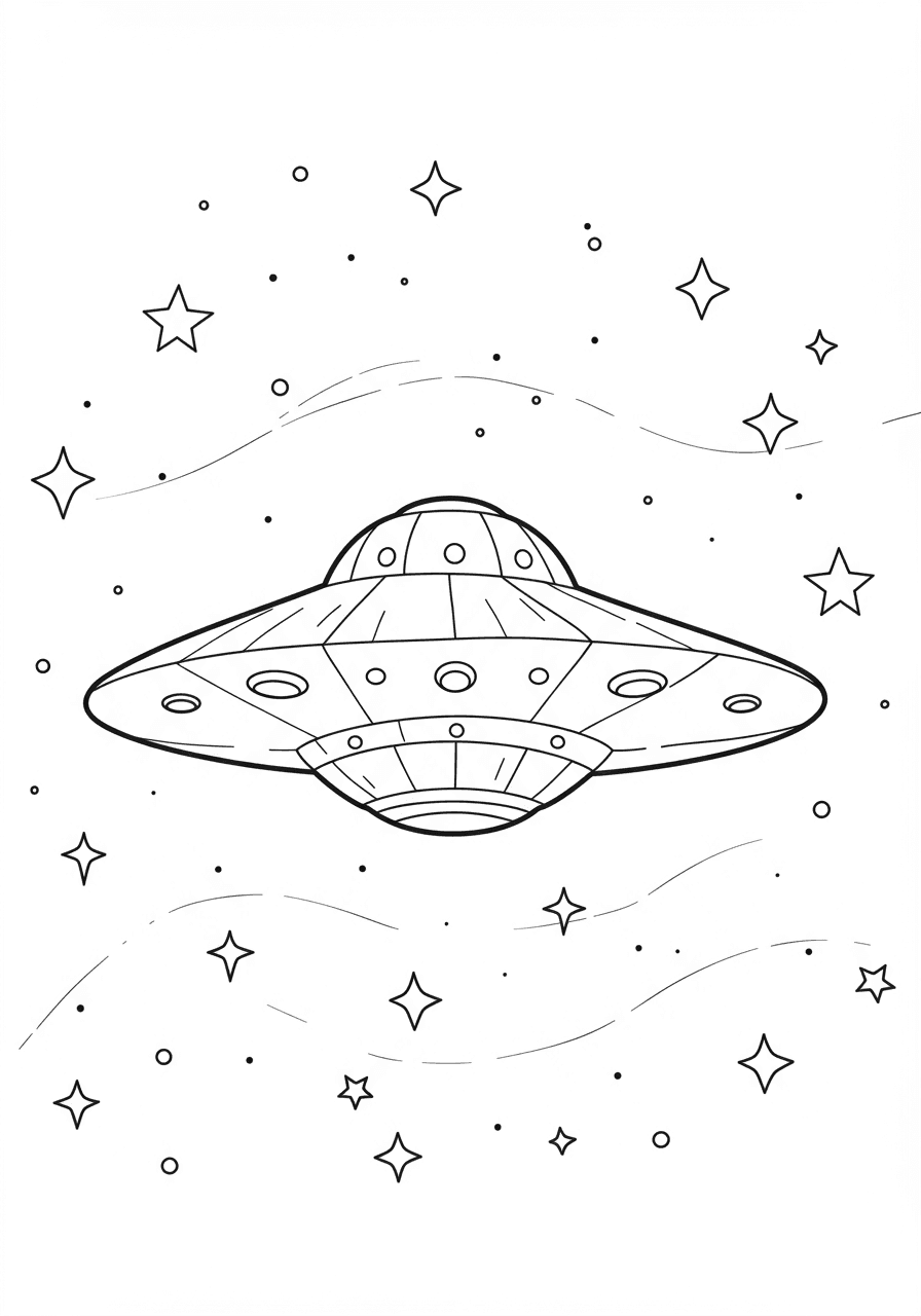 Simple alien spaceship