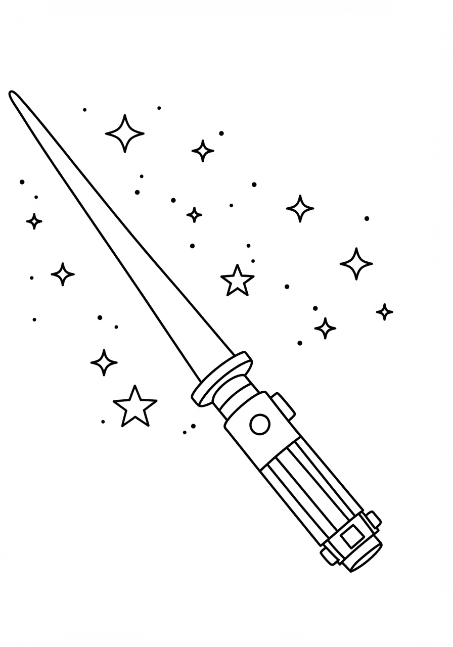 Simple lightsaber