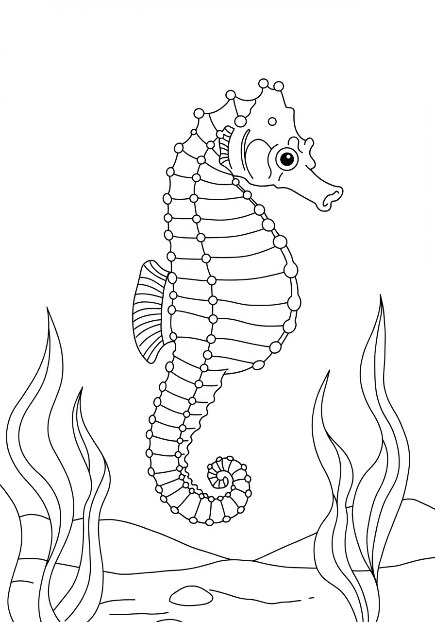 Simple seahorse
