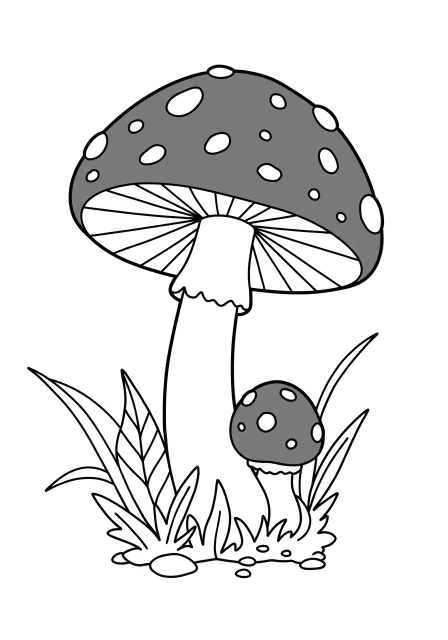 Simple toadstool