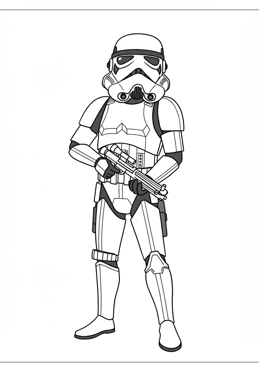 Stormtrooper simple pose