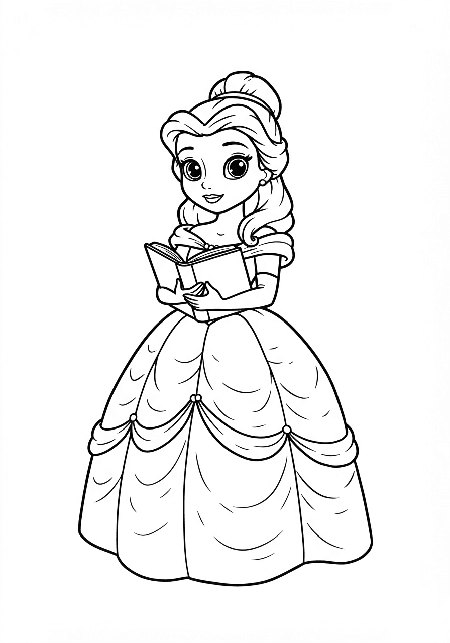 Toddler Belle simple