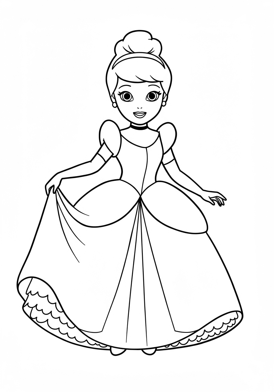 Toddler Cinderella simple