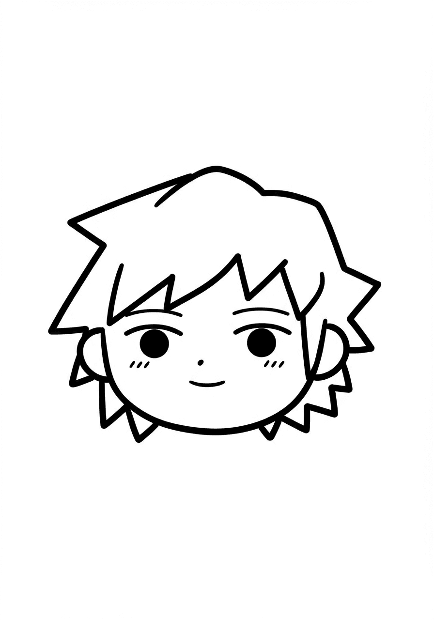 Toddler Giyu Tomioka simple