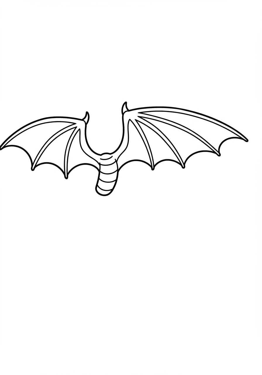 Toddler simple dragon wing