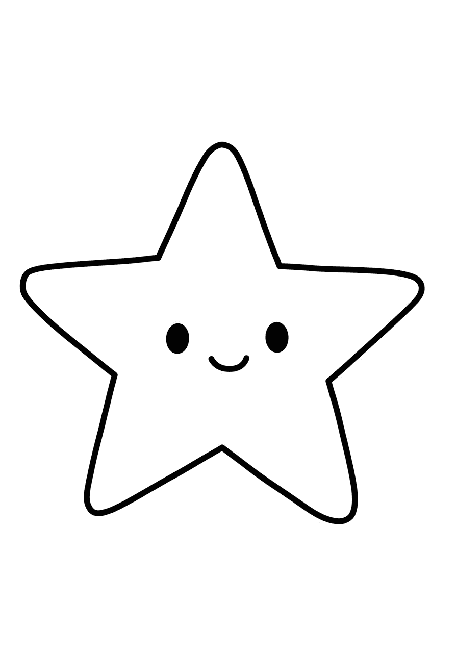 Toddler simple star