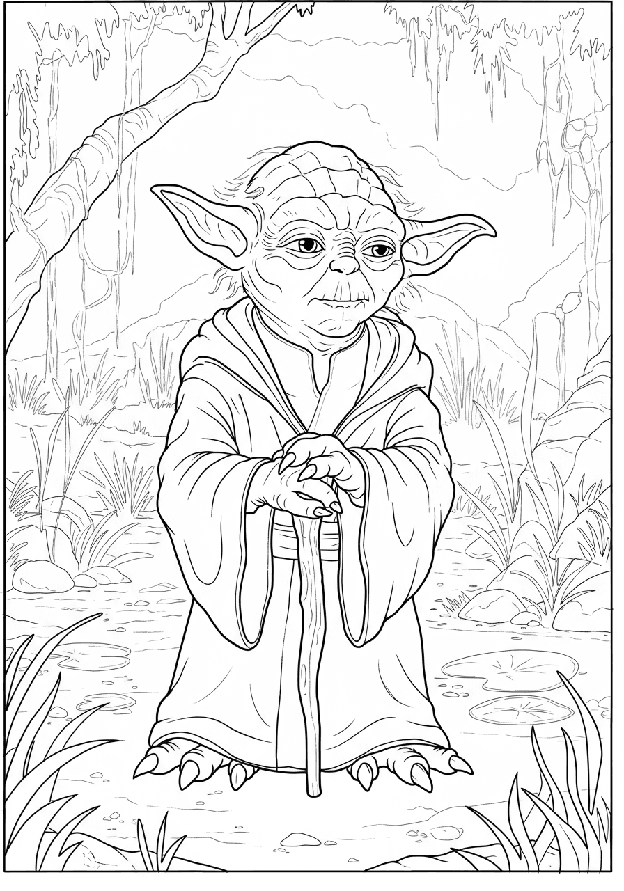 Yoda wise Jedi master