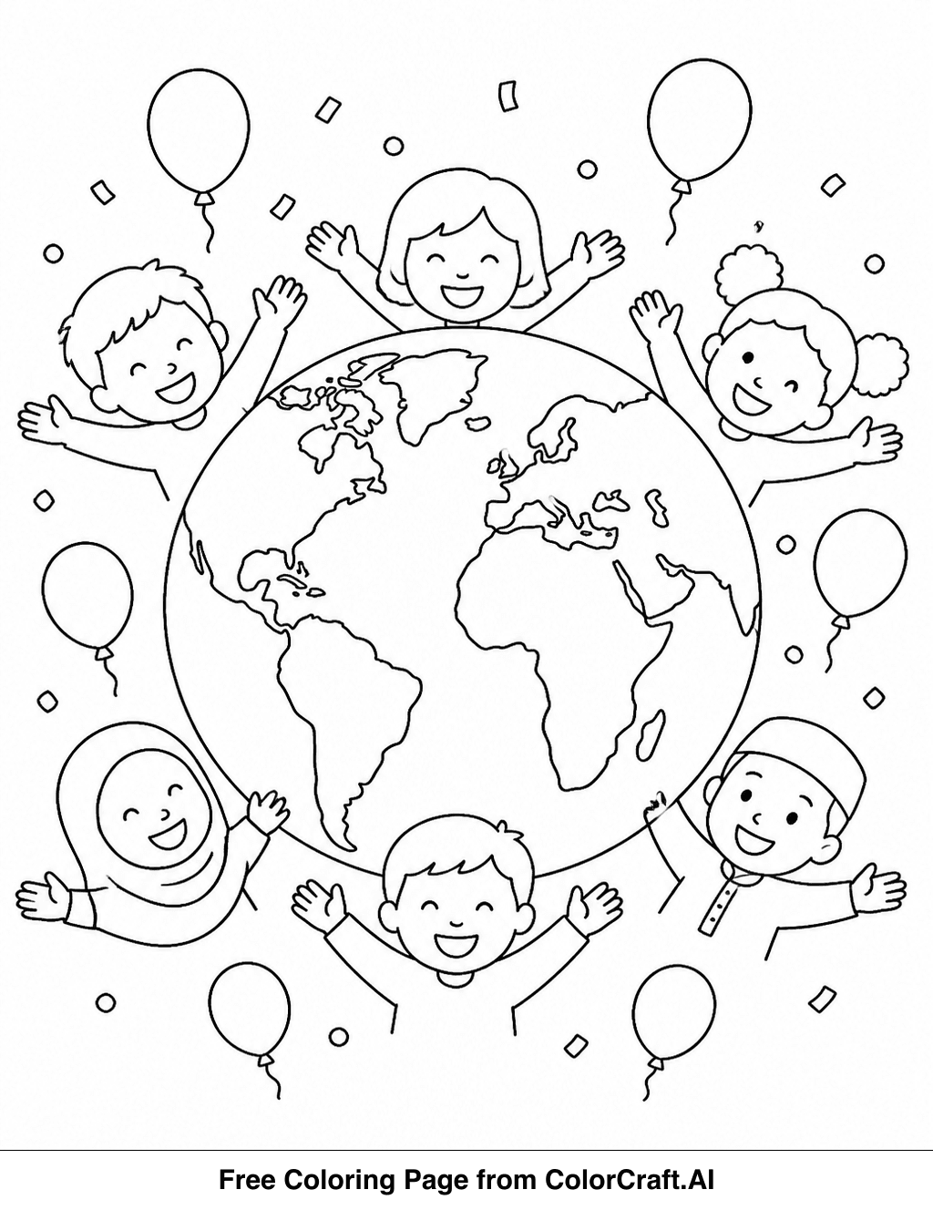 New Years coloring pages