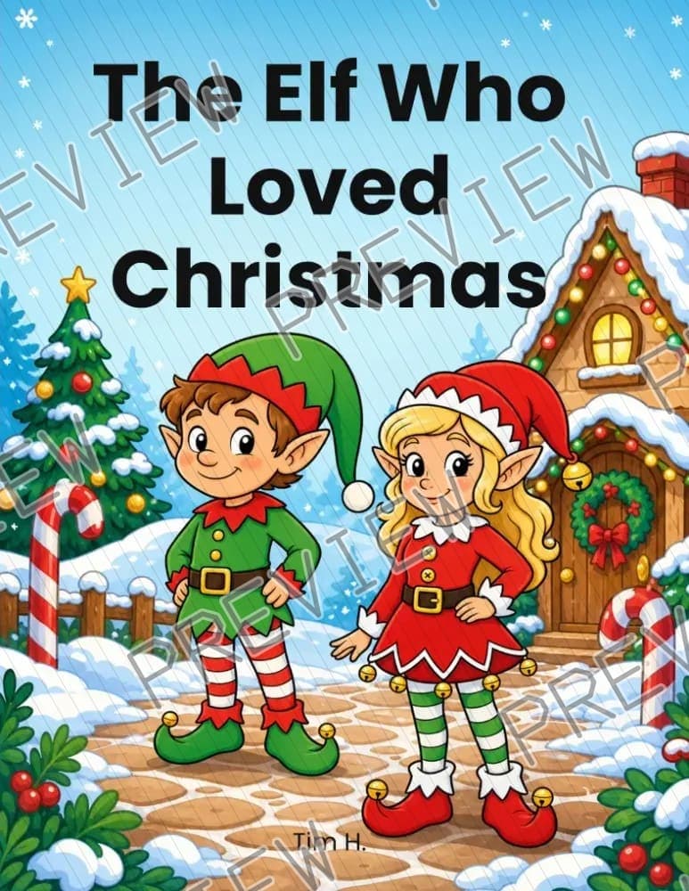 Cover of The Elf Who Loved Christmas